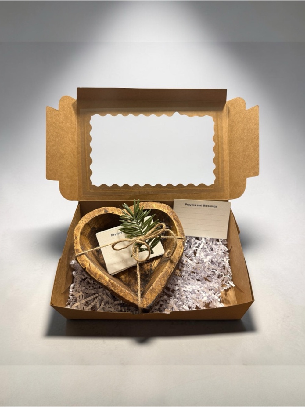 Rustic Prayer Bowl Gift Set | Christian Gift | Farmhouse Decor | Ready to Gift